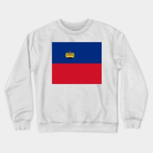 Liechtenstein flag Crewneck Sweatshirt